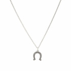 Serge DeNimes Men's Ranch Necklace in Silver 