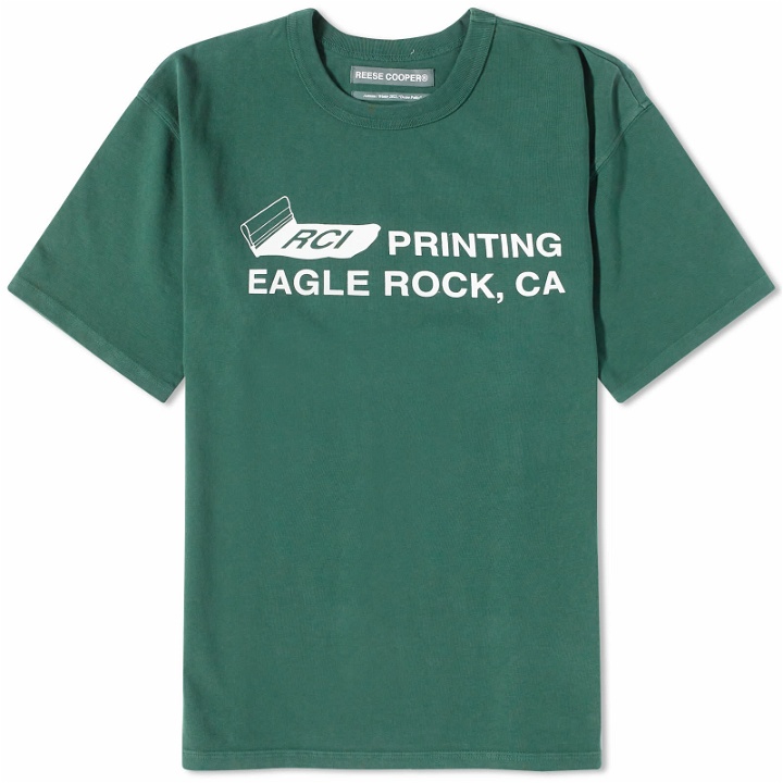Photo: Reese Cooper Men's RCI Printing T-Shirt in Forest