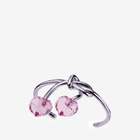 Jimmy Choo Faceted Heart Cuff Accessory