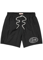 Cherry Los Angeles Five Star Logo-embroidered Nylon Swim Shorts Black