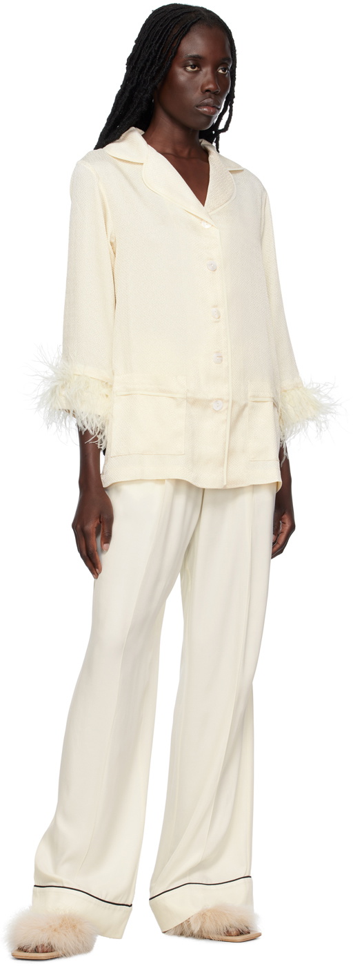 Sleeper Off-White Pastelle Pyjama Pants