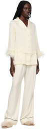 Sleeper Off-White Pastelle Pyjama Pants