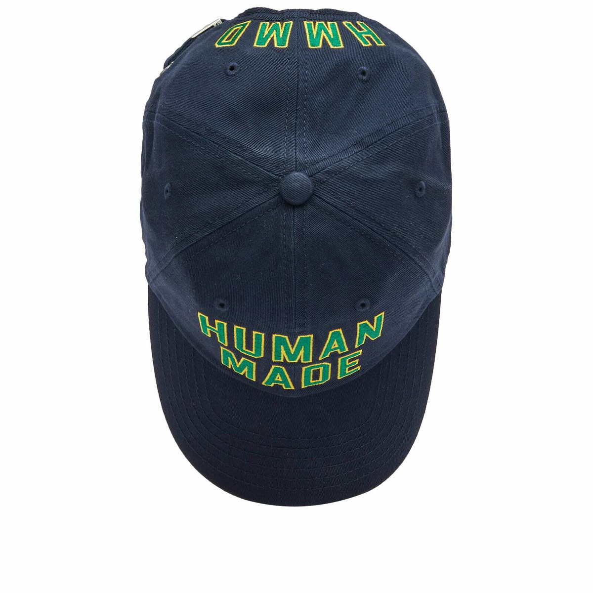 Human Made Men's Name Cap in Navy Human Made