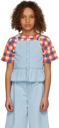 Wynken Kids Blue Dansent Top