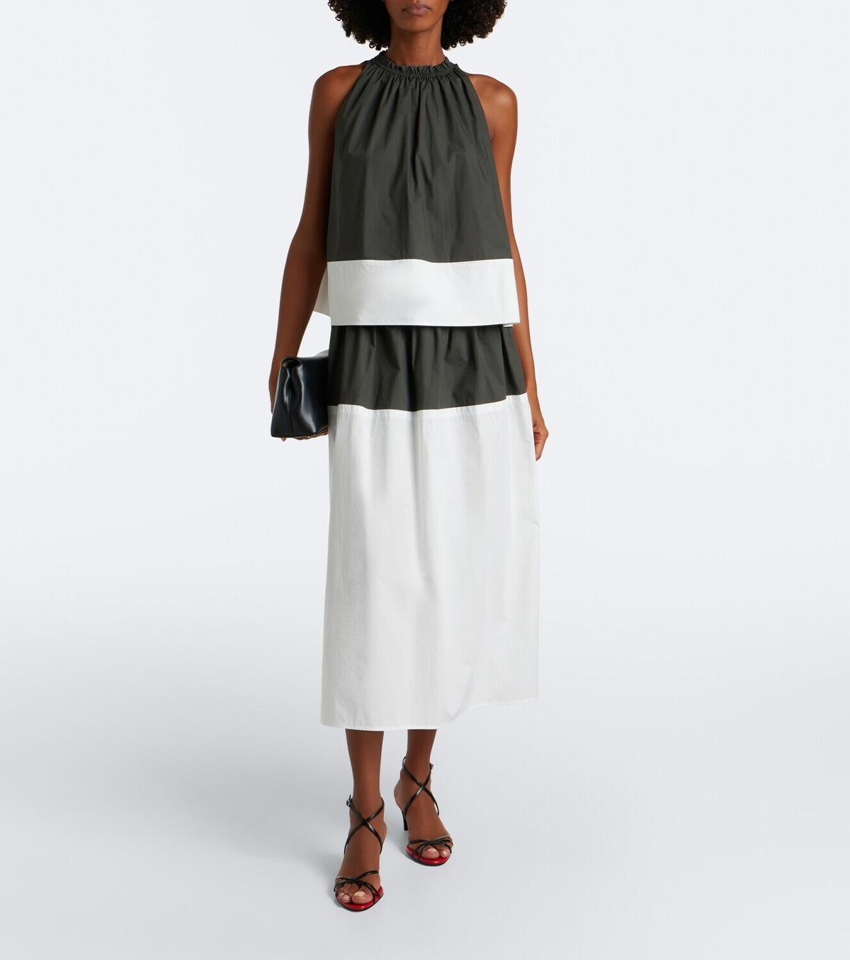 Proenza Schouler White Label Esme cotton poplin top