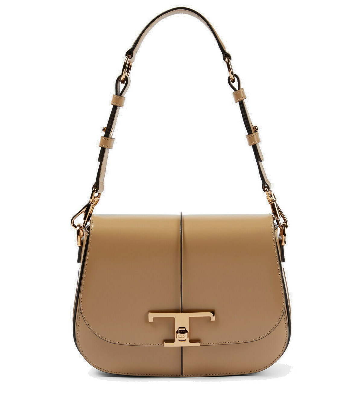【関税＆送料込み】Tod'S \"T Timeless\" Shoulder Bag Tod's T Timeless Shoulder Bag | Neutrals | FARFETCH