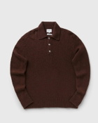 Norse Projects Rasmus Relaxed Brushed Polo Purple Mens Polos/Pullover