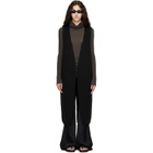 Rick Owens Black Tower Cyclops Vest