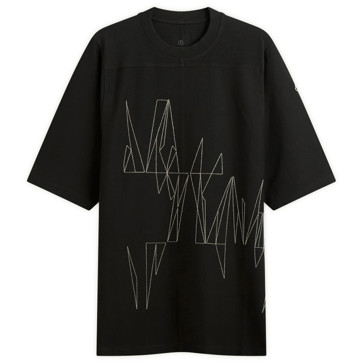 Photo: Rick Owens x Moncler Jumbo Short Sleeve T-Shirt in Black