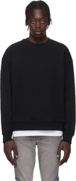 Ksubi Black 4 X 4 Biggie Crew Sweatshirt
