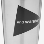 And Wander Men's x MiiR 16oz Pint Cup in Black