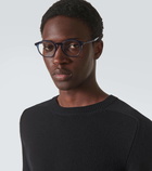 Dior Eyewear DiorBlackSuitO R6I round glasses