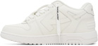 Off-White White 'Out Of Office' Calf Leather Sneakers