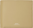A.P.C. Beige Aly Wallet