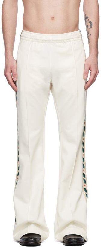 Photo: Casablanca Off-White Laurel Lounge Pants
