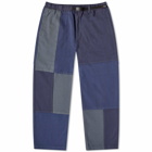 Butter Goods Men's Washed Canvas Patchwork Pant in Navy