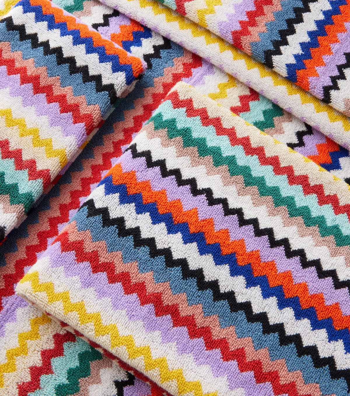 Missoni Riverbero Zigzag set of 5 terry towels
