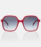 Valentino Light V VLogo oversized sunglasses