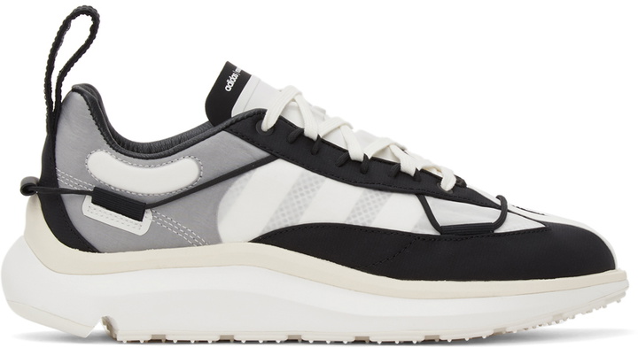 Photo: Y-3 Black & White Shiku Run Sneakers