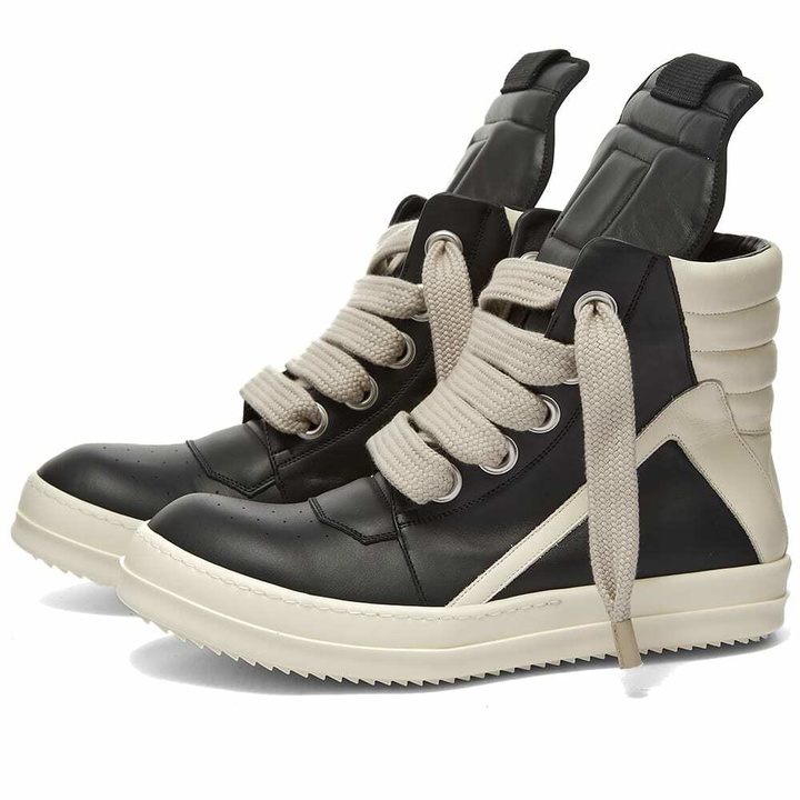 Photo: Rick Owens Geobasket Oversized Eylet Sneaker