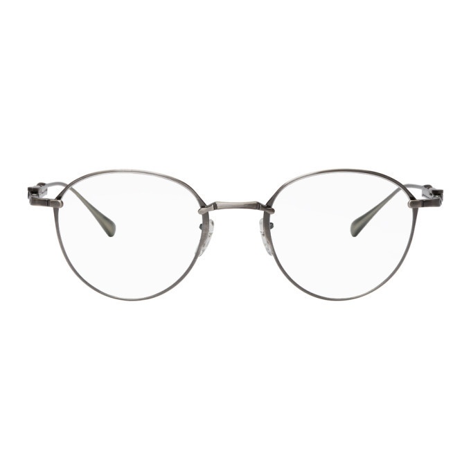 Photo: Mr. Leight Silver Mulholland CL 48 Glasses