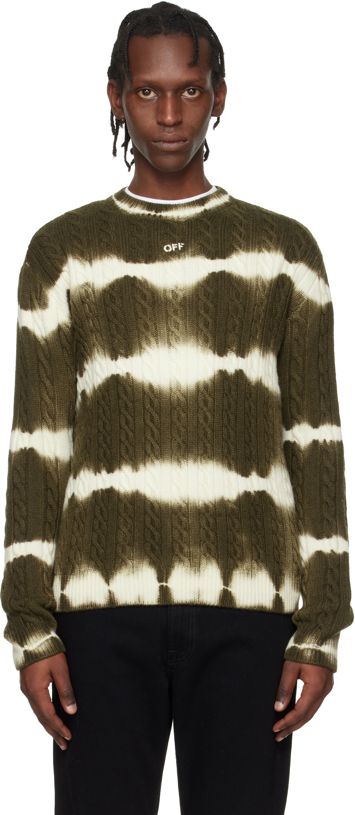 Off-White Black Pascal Tool Sweater Off-White