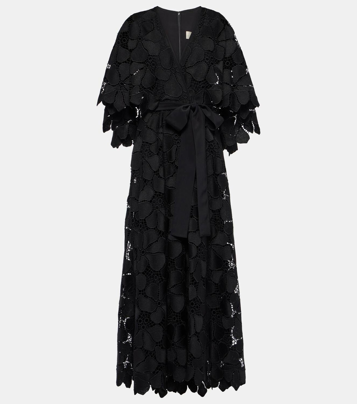 black long women dress High-Neck Long Black Prom Dress with Gold Beads Black / 12