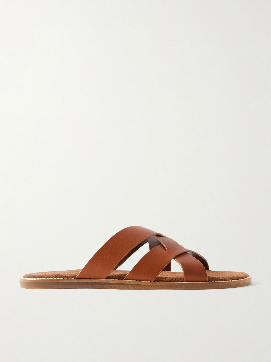 Mr P. - Leather Sandal - Brown