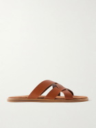 Mr P. - Leather Sandal - Brown