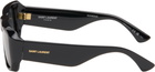 Saint Laurent Black SL 869 Logo Sunglasses