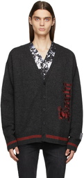 Ksubi Black Knit Royalty Cardigan