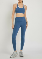 Varley Freesoft Stretch-jersey Leggings Blue