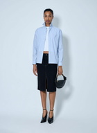 Saint Laurent Striped Cotton Poplin Shirt