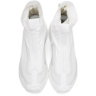Boris Bidjan Saberi White Salomon Edition Bamba 2 High-Top Sneakers
