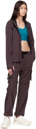 OTTI Brown Convertible 3L Track Pants