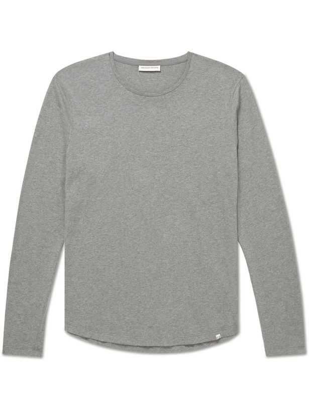 Photo: Orlebar Brown - OB-T Cotton and Cashmere-Blend T-Shirt - Gray