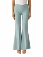 TwinSet Pantalone Flare In Crepe Fluido Trousers