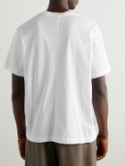 SSAM - Charlie Organic Cotton-Jersey T-Shirt - White