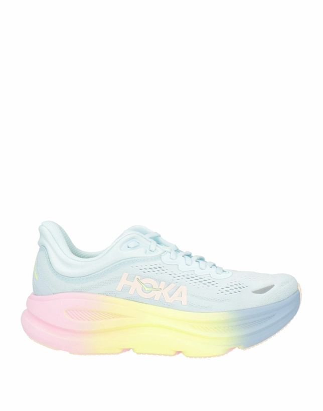 Photo: Hoka Bondi 9 Womens Sneakers Sky in Blue