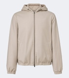 Agnona Hooded wool jacket