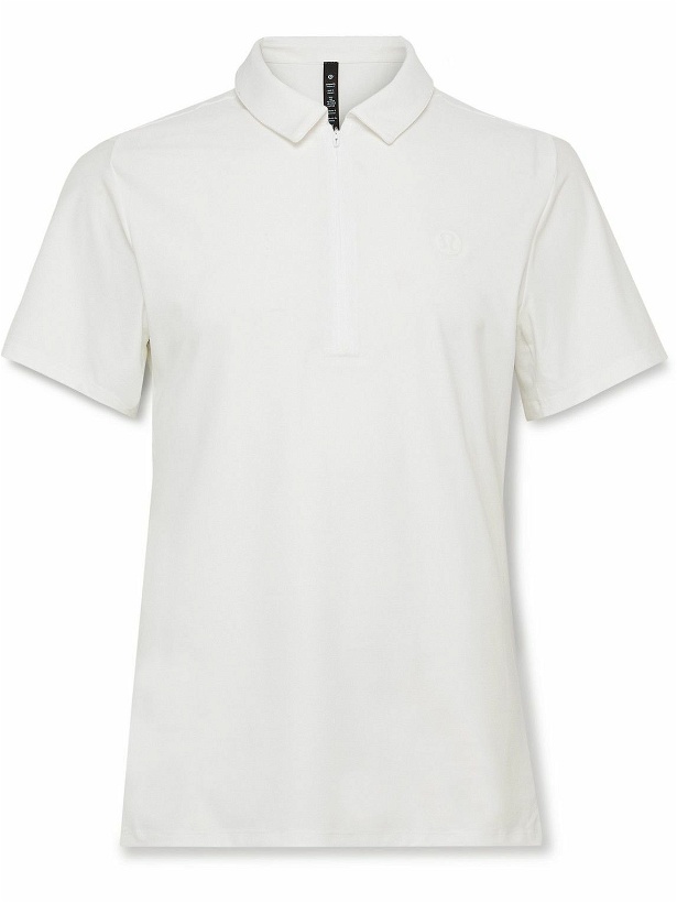 Photo: Lululemon - Stretch-Jersey Tennis Polo Shirt - White