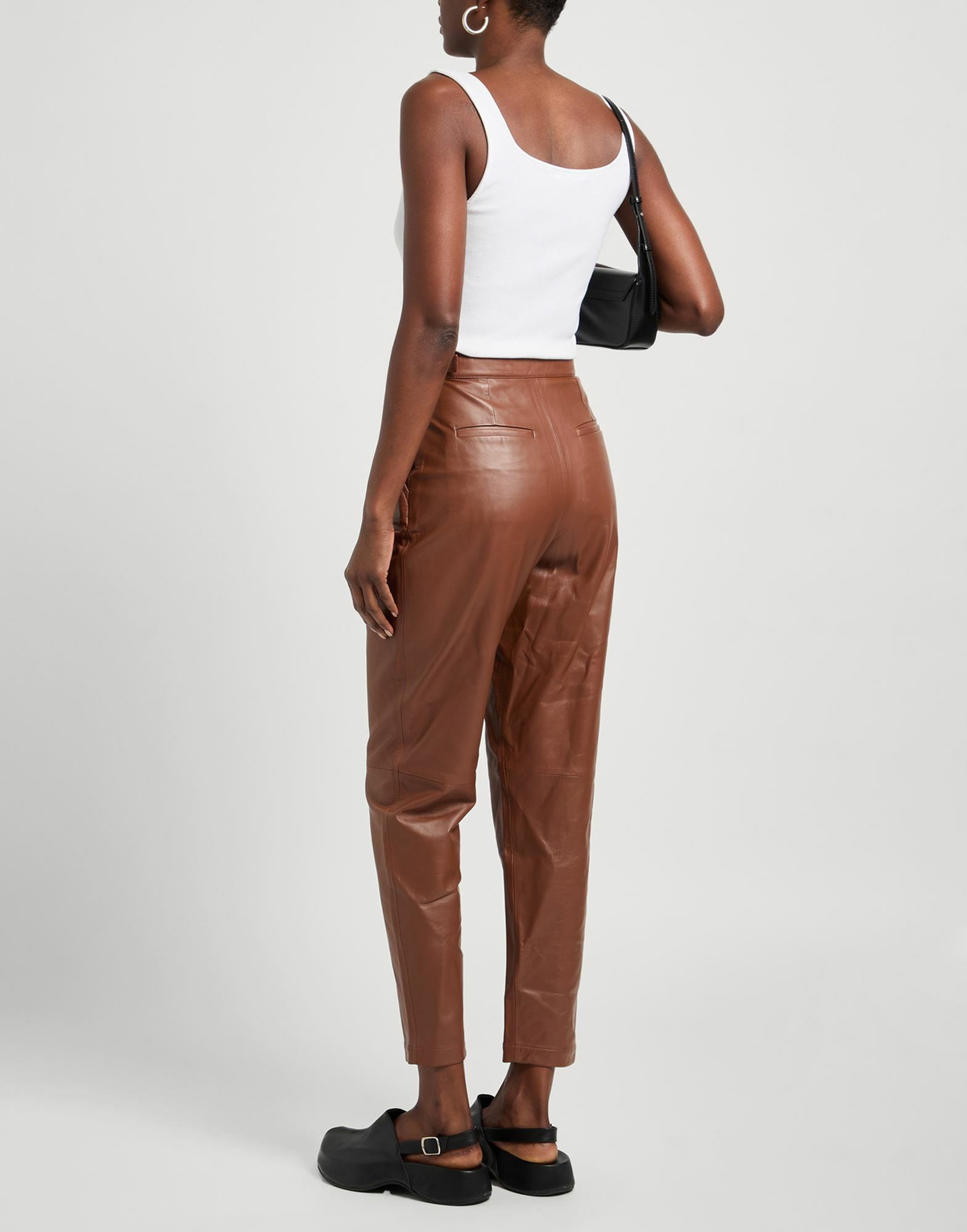 Red Valentino Womens Pants Chocolate in Brown