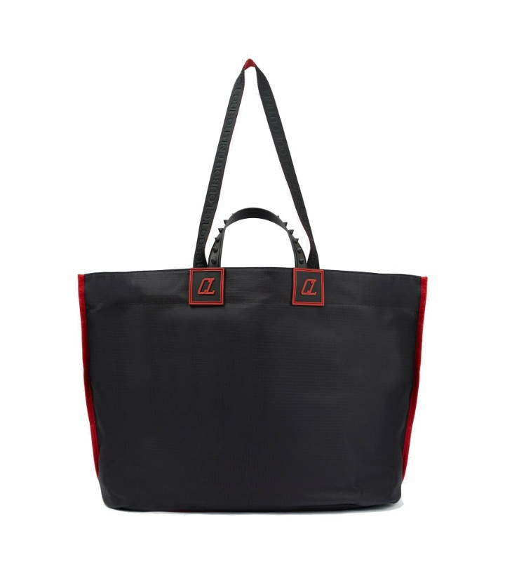 Photo: Christian Louboutin - Spiked ripstop tote