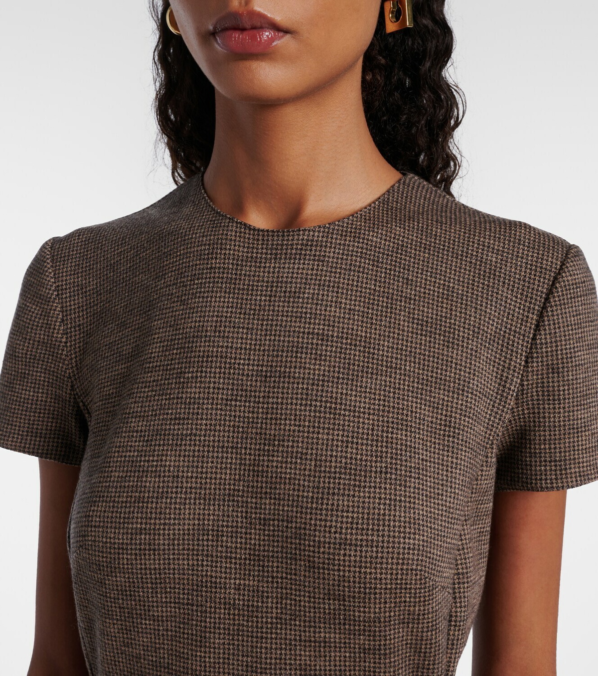 Ralph Lauren Collection Margaret wool midi dress