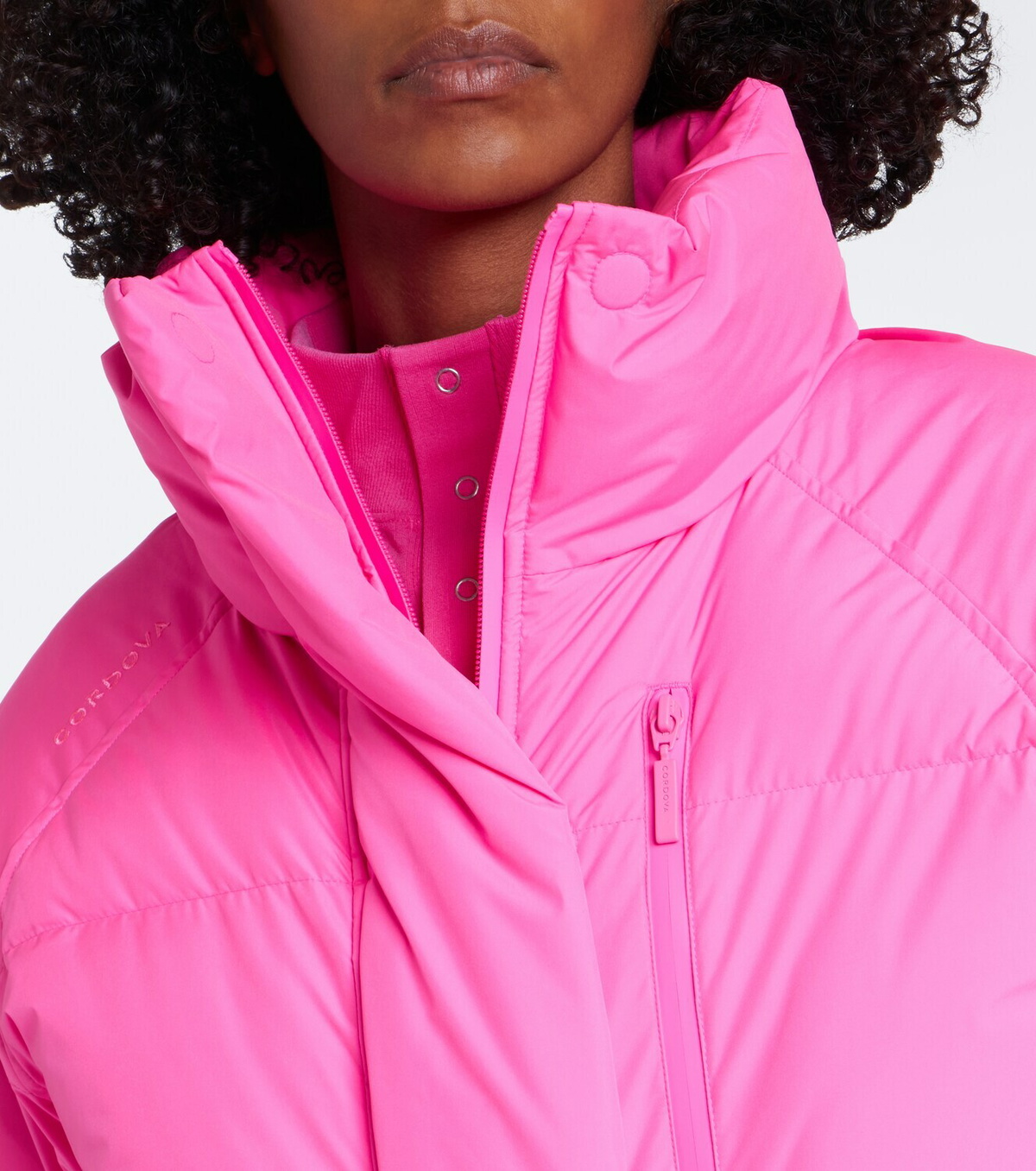 Cordova Myoko belted quilted ski suit