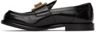 Dolce & Gabbana Black Mino Loafers