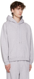 Second/Layer Gray Essential Raglan Hoodie