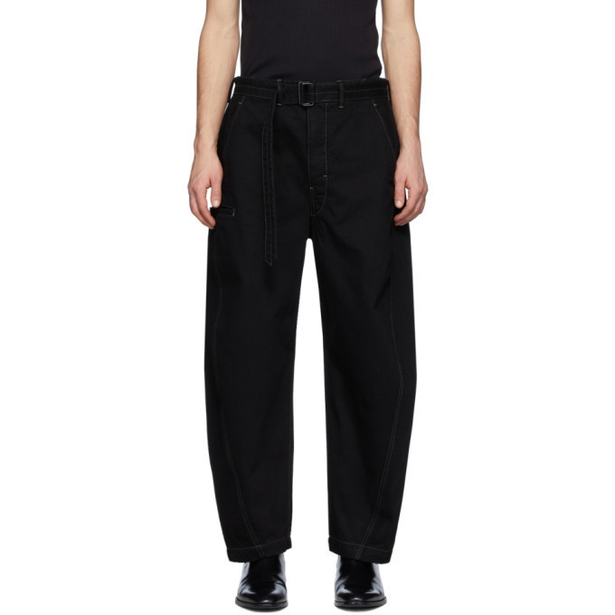 Photo: Lemaire Black Twisted Jeans