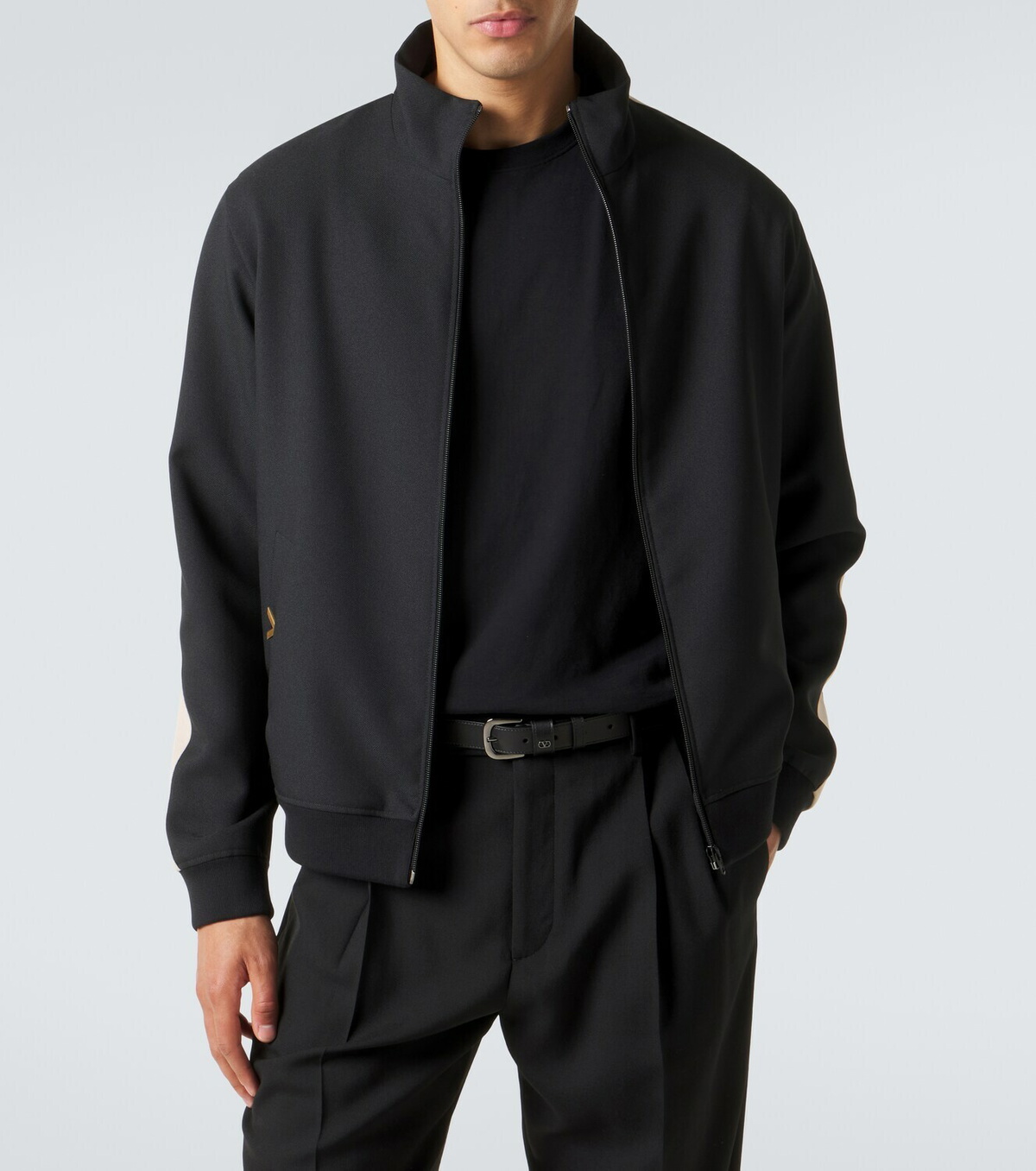 未使用★VALENTINO最高級ライン★ヴァージンウール★ブルゾン★ジャケット Valentino VGold track jacket Valentino