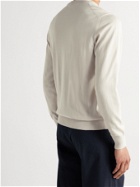 RICHARD JAMES - Cotton Sweater - Neutrals